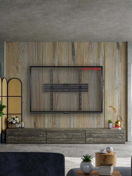 ARMMEDIA Кронштейн для телевизора 22"-65" настенный PLASMA-3, черный, фото 2