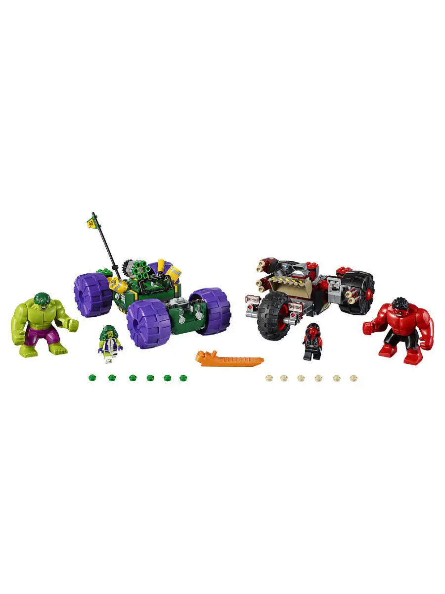 Lego hulk red online