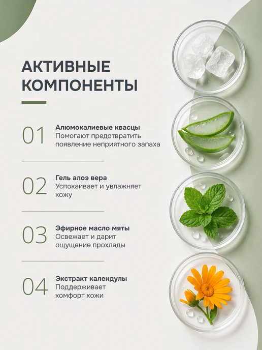 levrana Дезодорант мужской спрей Дикая мята, 50 мл, 50 мл, фото 3