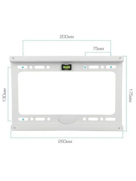Kromax Кронштейн для телевизора 15-47" настенный IDEAL-6w, белый, фото 5