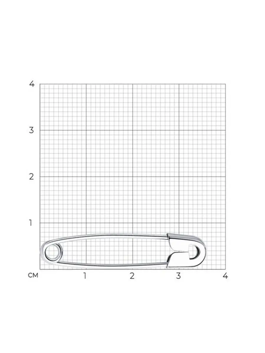 Серебряная брошь-булавка 925 проба SOKOLOV 3743600 купить за 844 ₽ в  интернет-магазине Wildberries