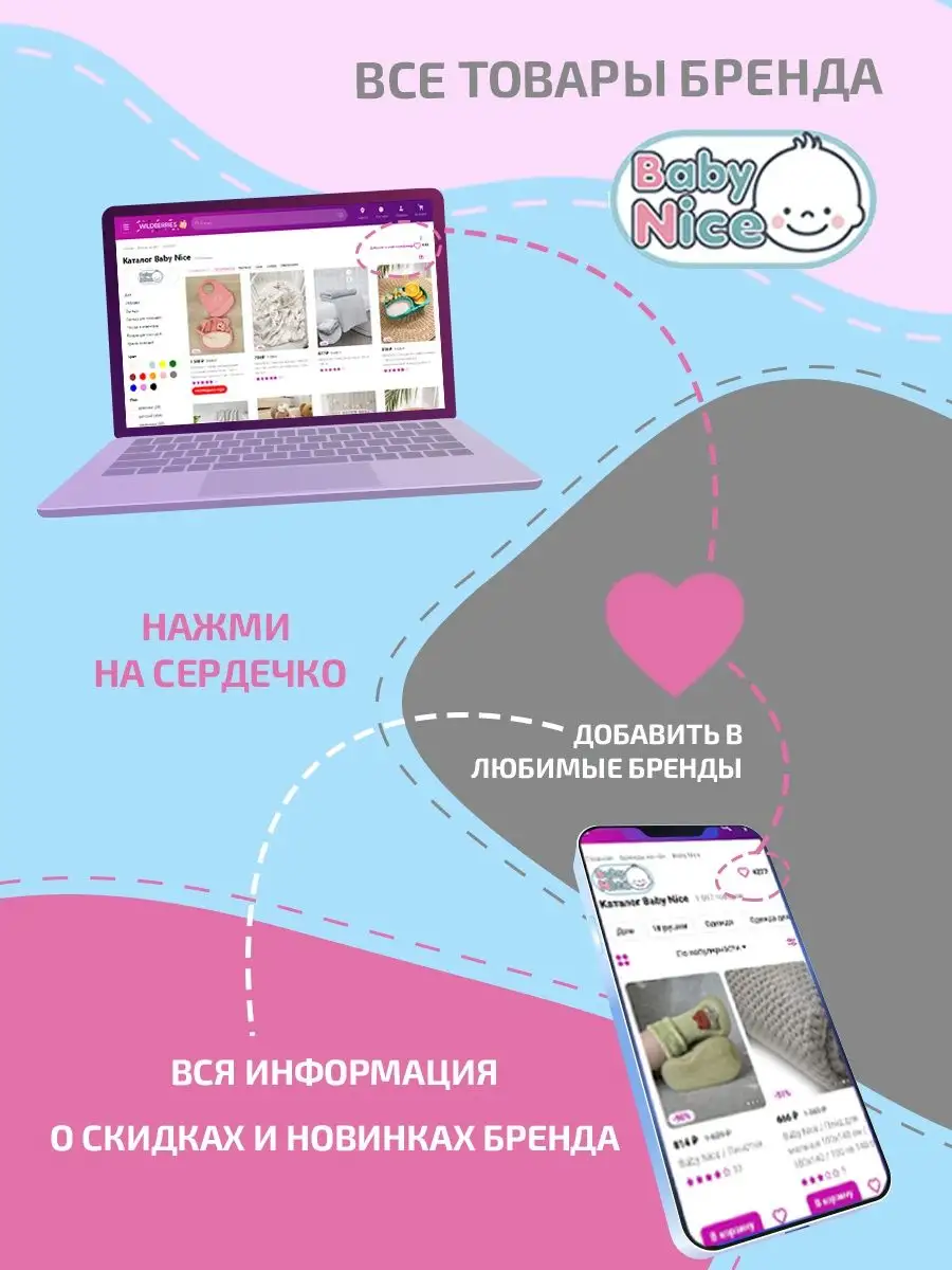 Подушка для сна новорожденных бабочка Baby Nice 3827896 купить за 837 ₽ в  интернет-магазине Wildberries