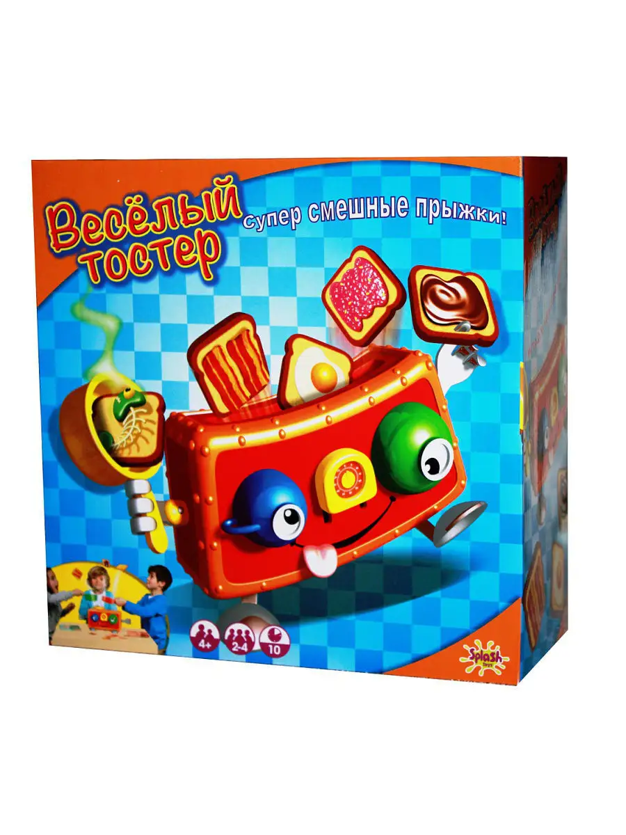 Настольная игра Веселый тостер Splash Toys 3843974 купить в  интернет-магазине Wildberries