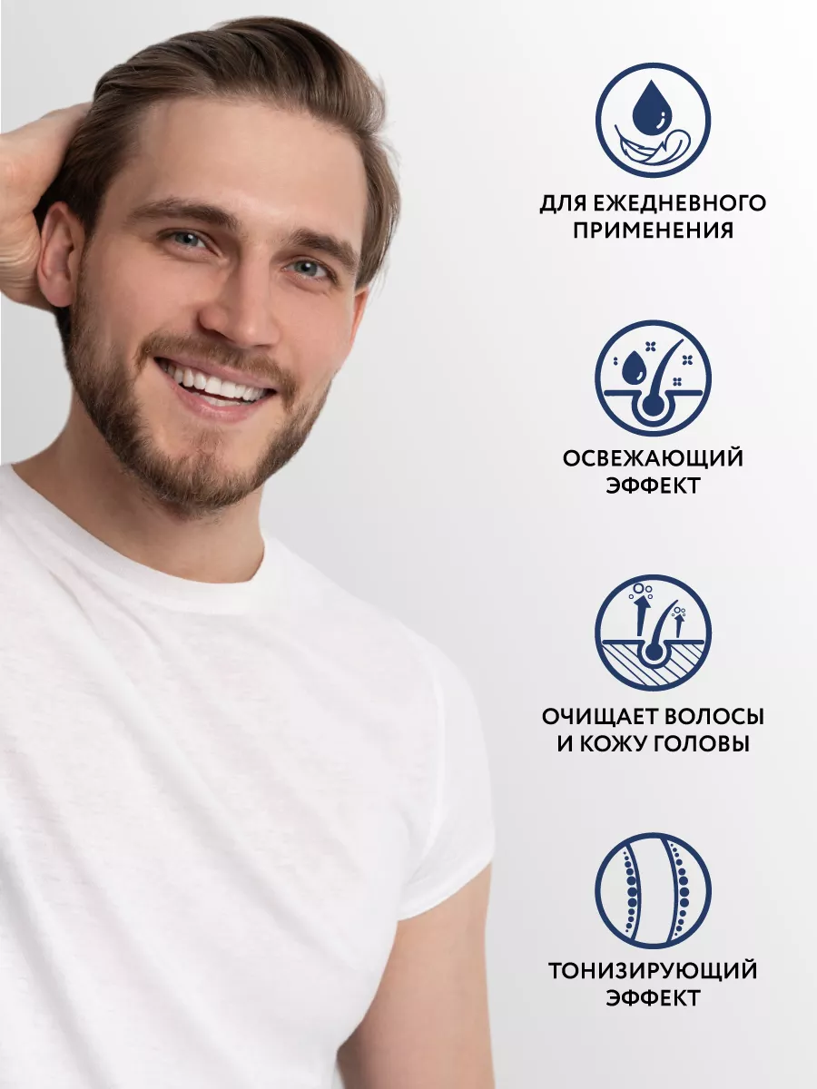 Мужской шампунь для волос и тела PREMIER FOR MEN, 250 мл Ollin Professional  3860984 купить за 550 ₽ в интернет-магазине Wildberries