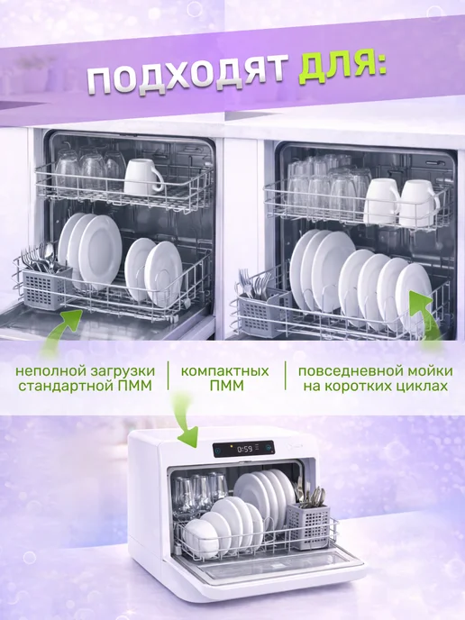 LOTTA Таблетки для посудомоечной машины 100 шт, 60 шт, фото 5