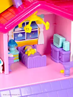 Игровой центр "Домик мечты" Kiddieland. Цвет розовый, фиолетовый. Вид 5.