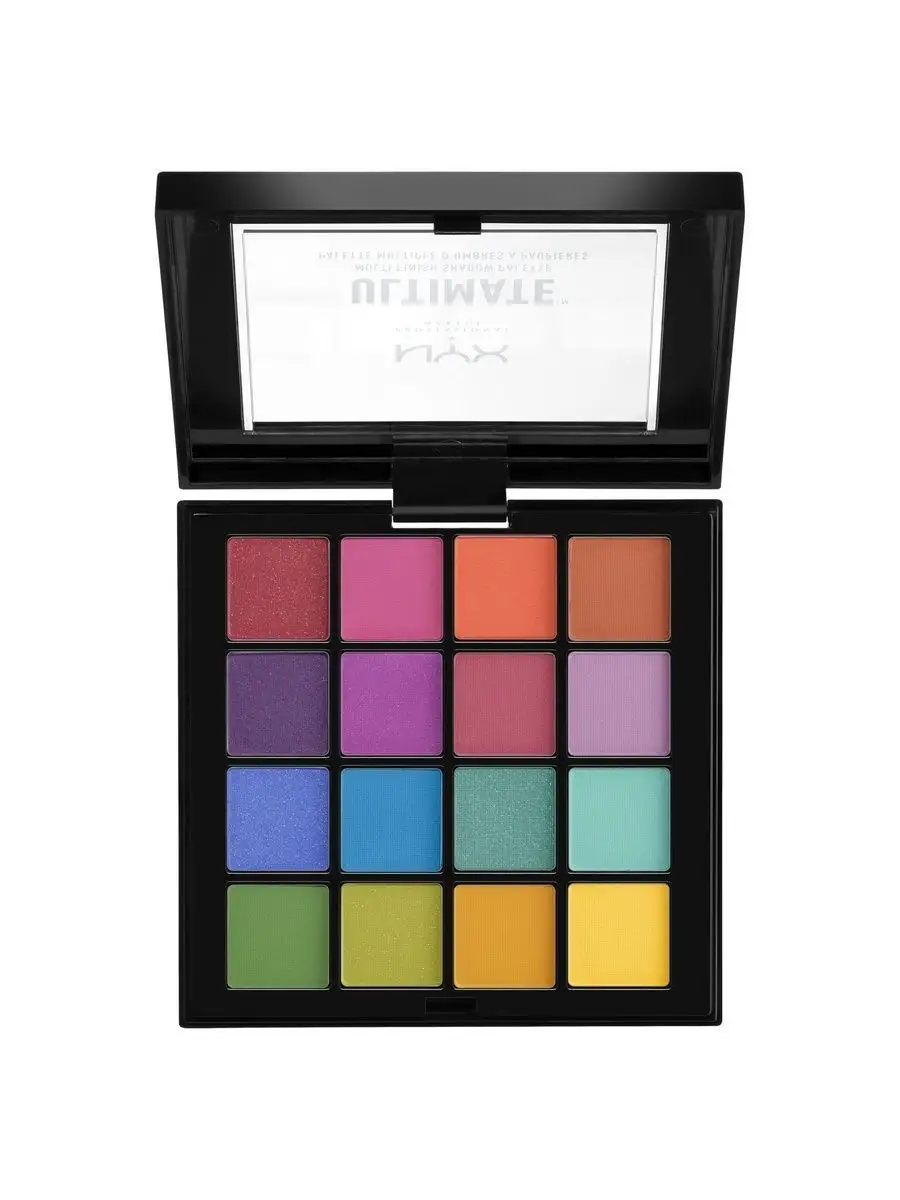 Палетка теней ULTIMATE SHADOW PALETTE 16х0,83 гр NYX PROFESSIONAL MAKEUP  4023621 купить за 1 659 ₽ в интернет-магазине Wildberries