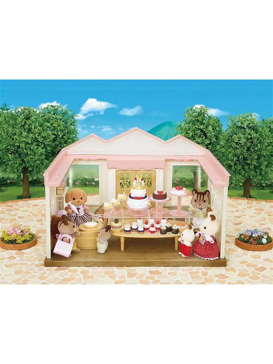 Sylvanian families sale village cake shop