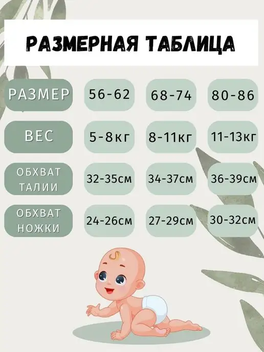 MilleFaMille Многоразовые трусики подгузники, 3 шт, 3 шт, фото 7