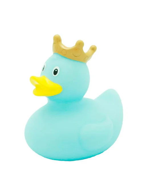 Funny Ducks Игрушка для ванной, сувенир "Голубая уточка в короне", голубой, фото 4
