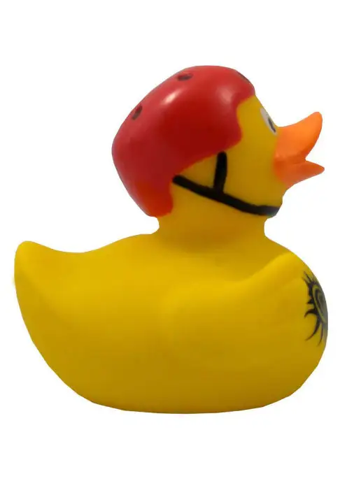 Funny Ducks Игрушка для ванной Уточка Скейтбордер, желтый, фото 4