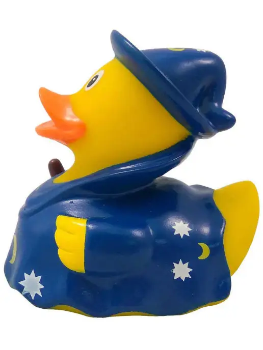 Funny Ducks Игрушка для ванной, сувенир Уточка Волшебник, желтый, фото 4