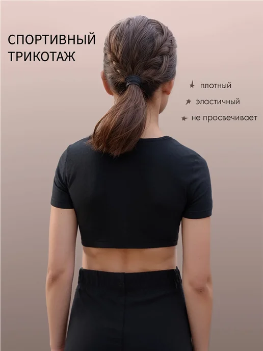 ALIERA Топ-футболка, черный, фото 6