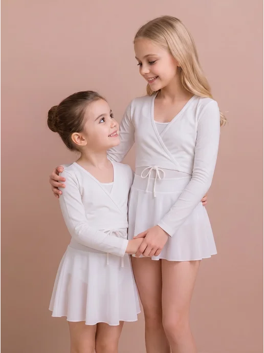 ALIERA Топ-лонгслив спортивный разогревочный, белый, фото 5