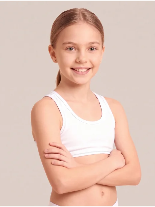 ALIERA Топ-бра, белый, фото 2