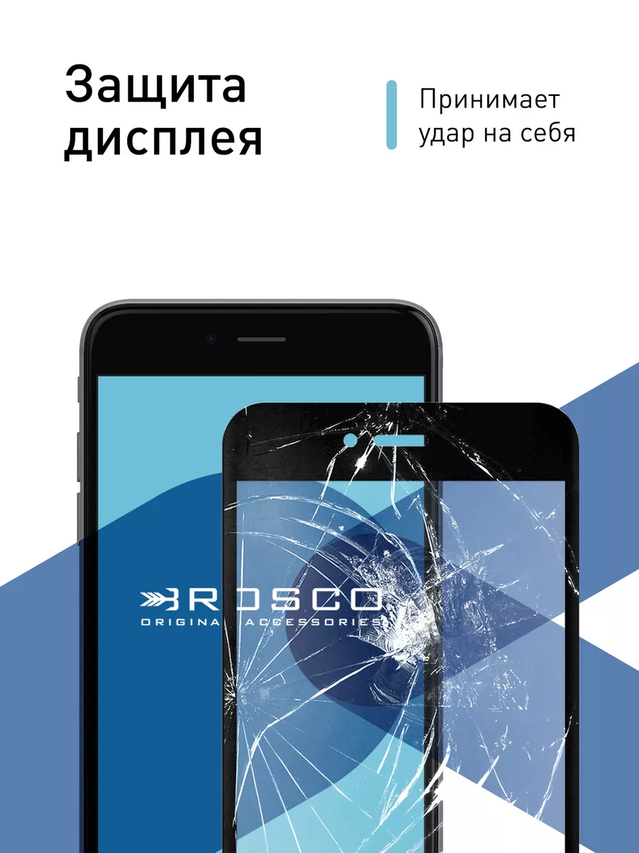 Стекло для Apple iPhone 6 Plus & 6S Plus Rosco 4166214 купить за 239 ₽ в  интернет-магазине Wildberries