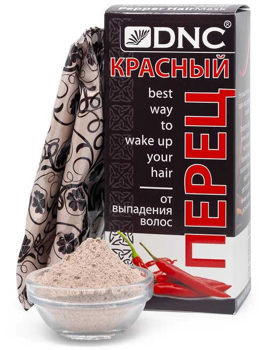 DNC Уход за волосами Уголь, Дрожжи, Красный перец, красный, фото 4
