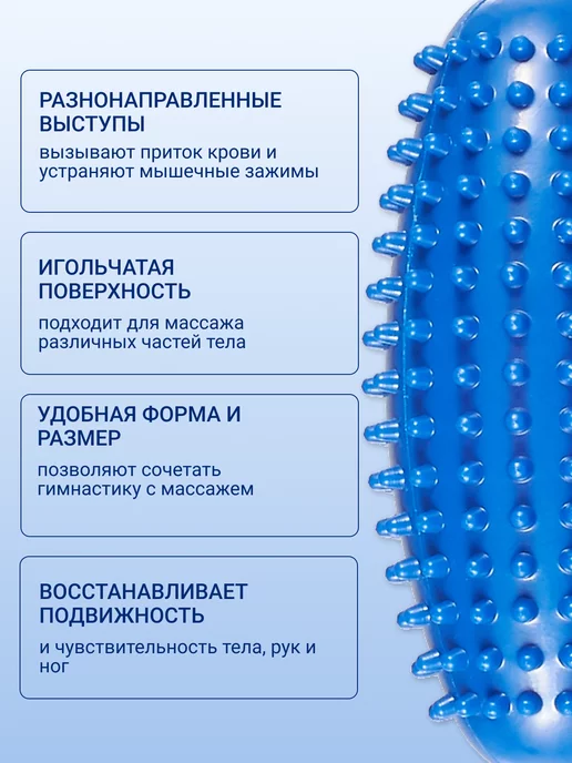 KINERAPY Ручной массажер для тела, фитнеса и мфр, синий, фото 2