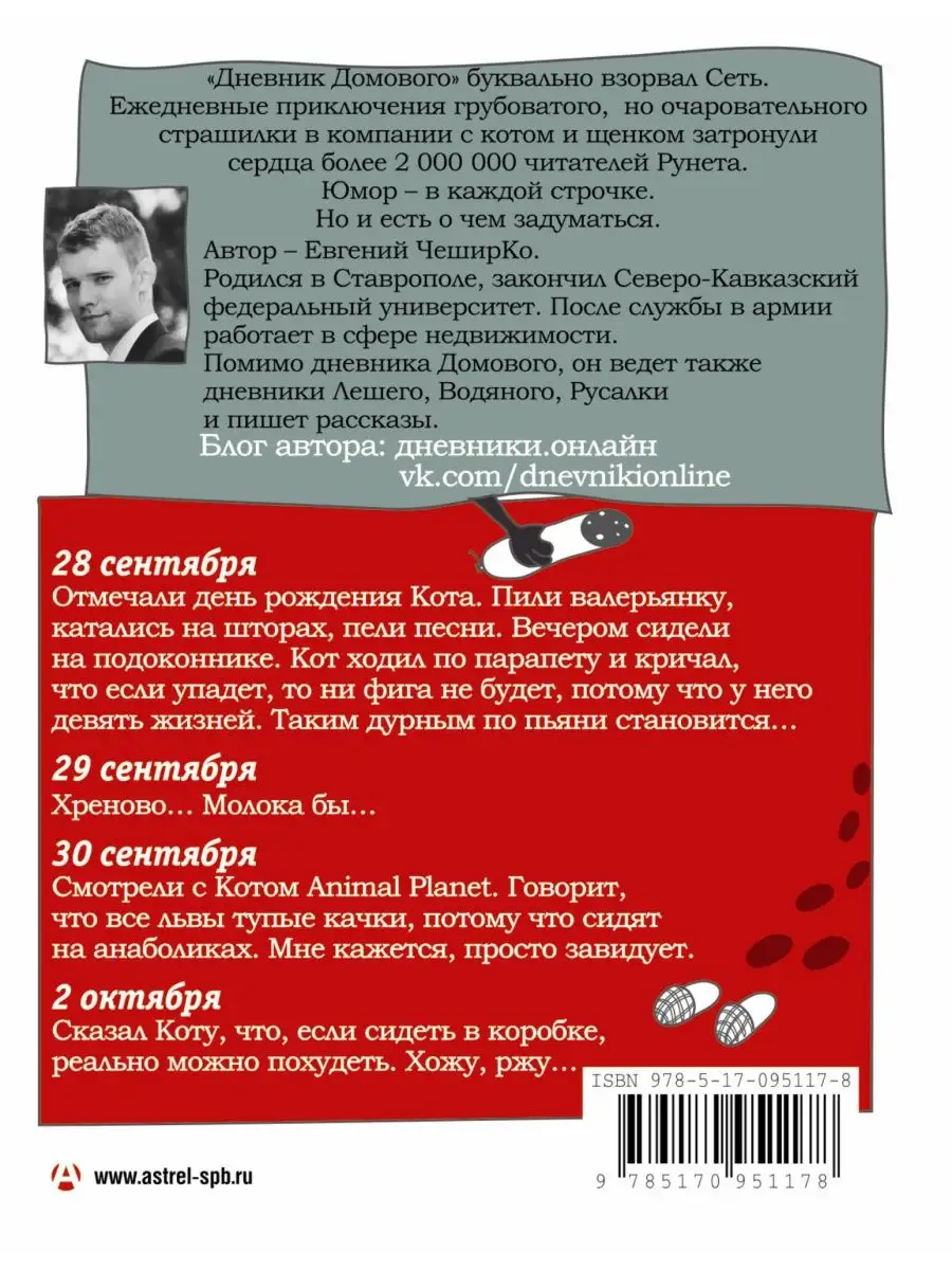 Дневник домового Издательство АСТ 4226397 купить за 542 ₽ в  интернет-магазине Wildberries