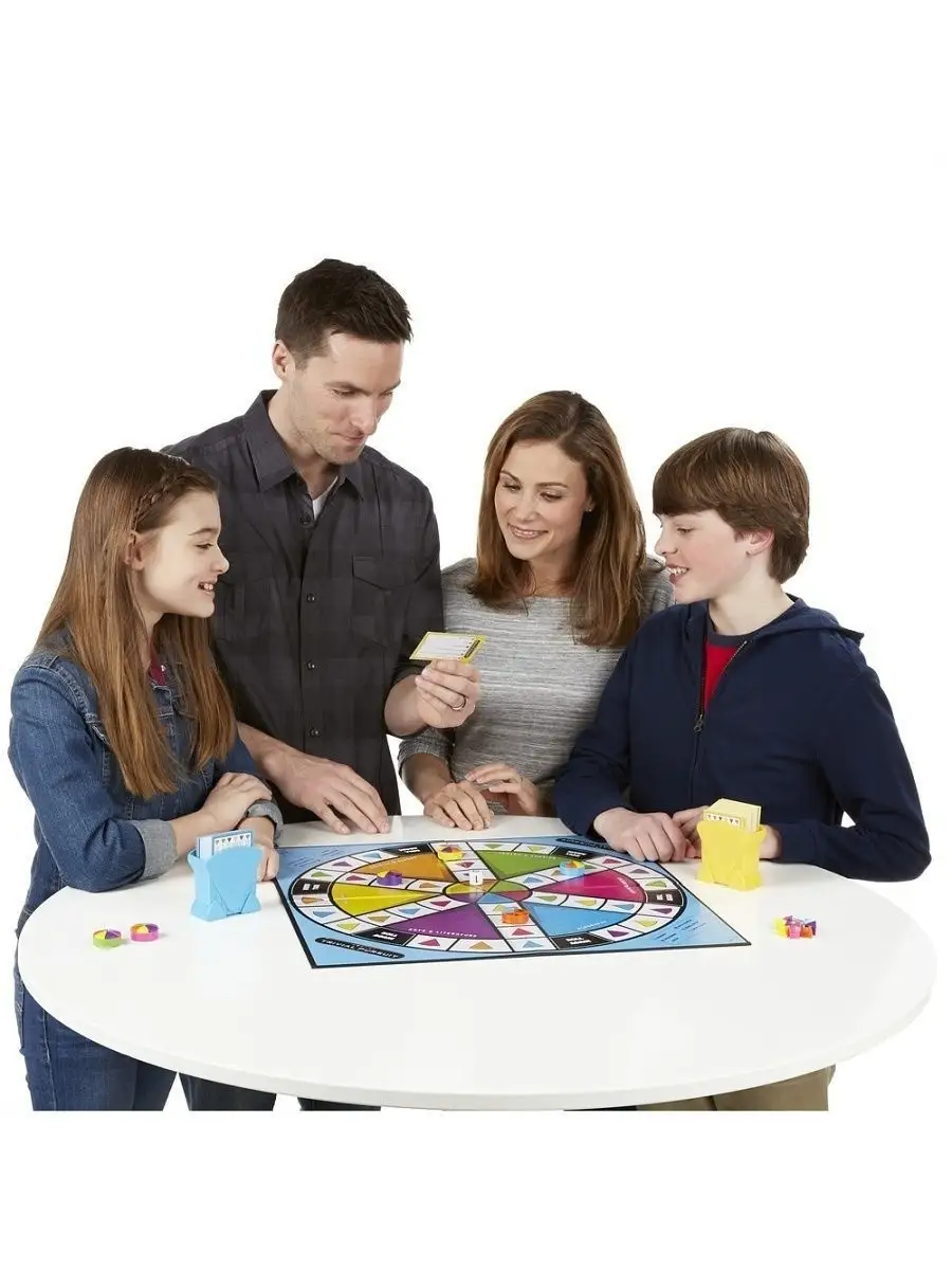 Настольная игра Тривиал Персьюит Семейное издание TRIVIAL PURSUIT HASBRO  ИГРЫ 4226727 купить в интернет-магазине Wildberries