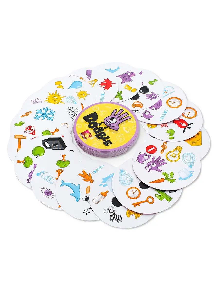 Доббль Dobble или Spot It! ASMODEE 4282595 купить за 1 323 ₽ в  интернет-магазине Wildberries