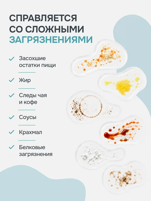 Freshbubble Порошок для посудомоечной машины эко Усиленная формула, 1 кг, 1 кг, фото 3