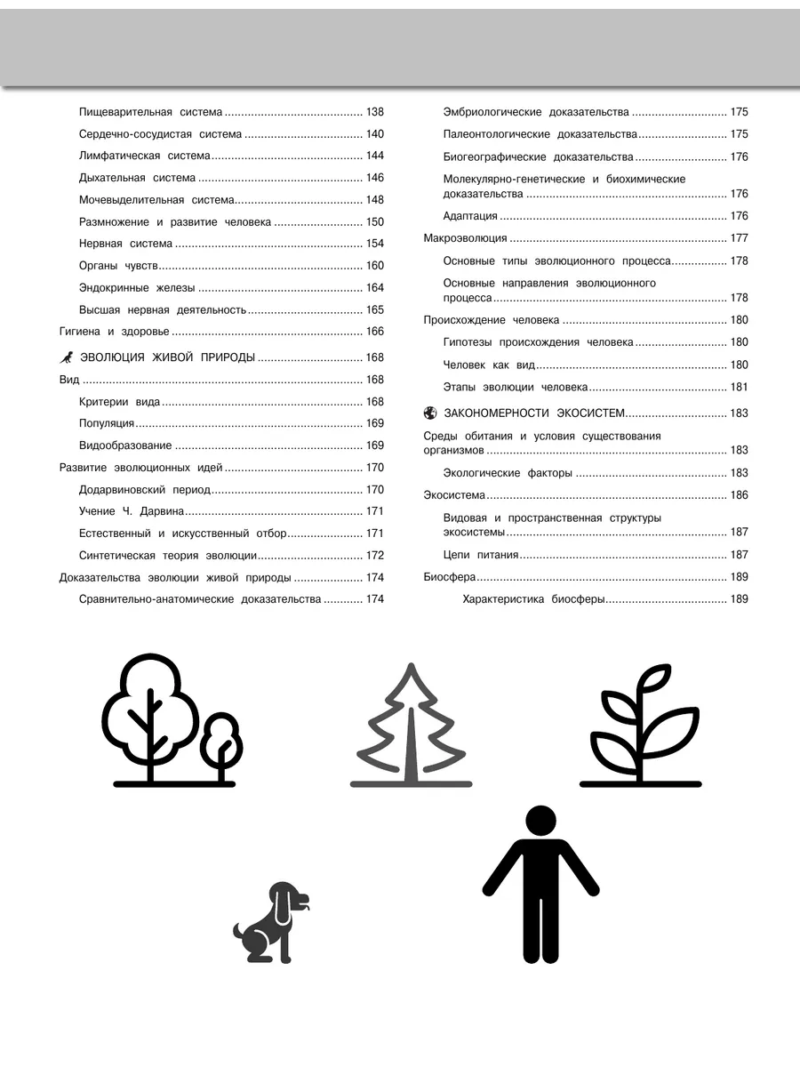 Справочник. Биология Эксмо 4295996 купить за 425 ₽ в интернет-магазине  Wildberries