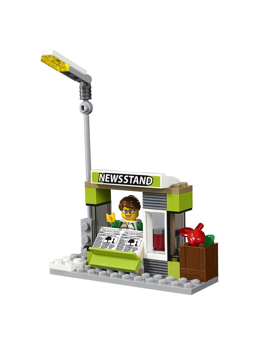 Lego city town bus station 60154 deals