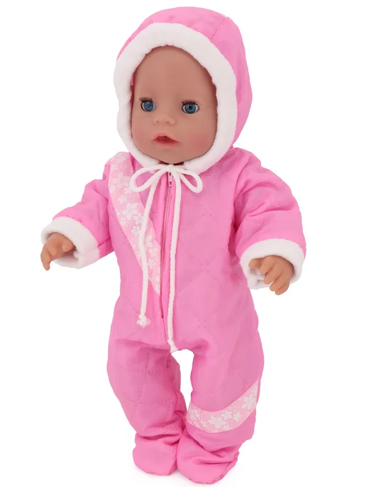 Модница. Одежда для кукол 43 см (подходит для baby born), белый, фото 4