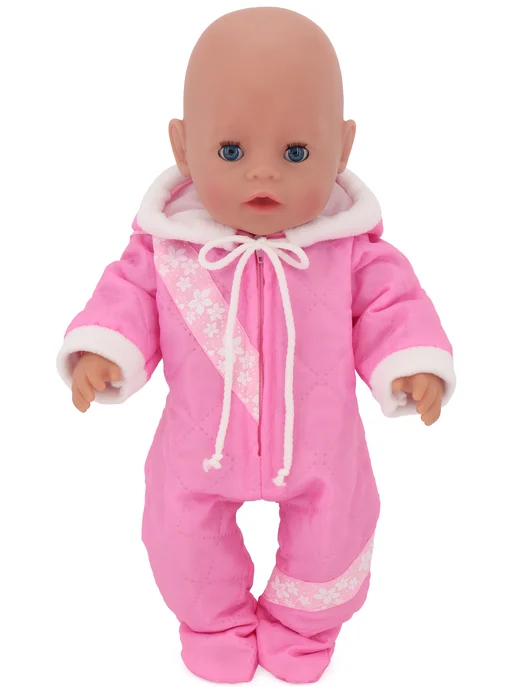 Модница. Одежда для кукол 43 см (подходит для baby born), белый, фото 5