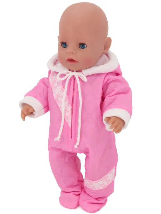 Модница. Одежда для кукол 43 см (подходит для baby born), белый, фото 7