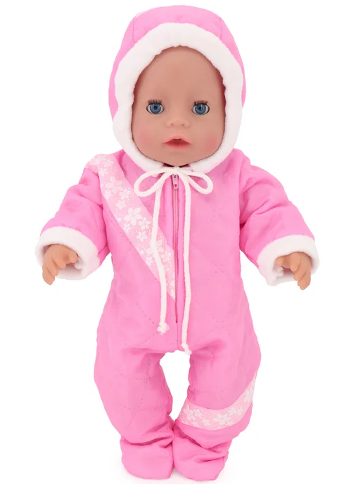 Модница. Одежда для кукол 43 см (подходит для baby born), белый, фото 8
