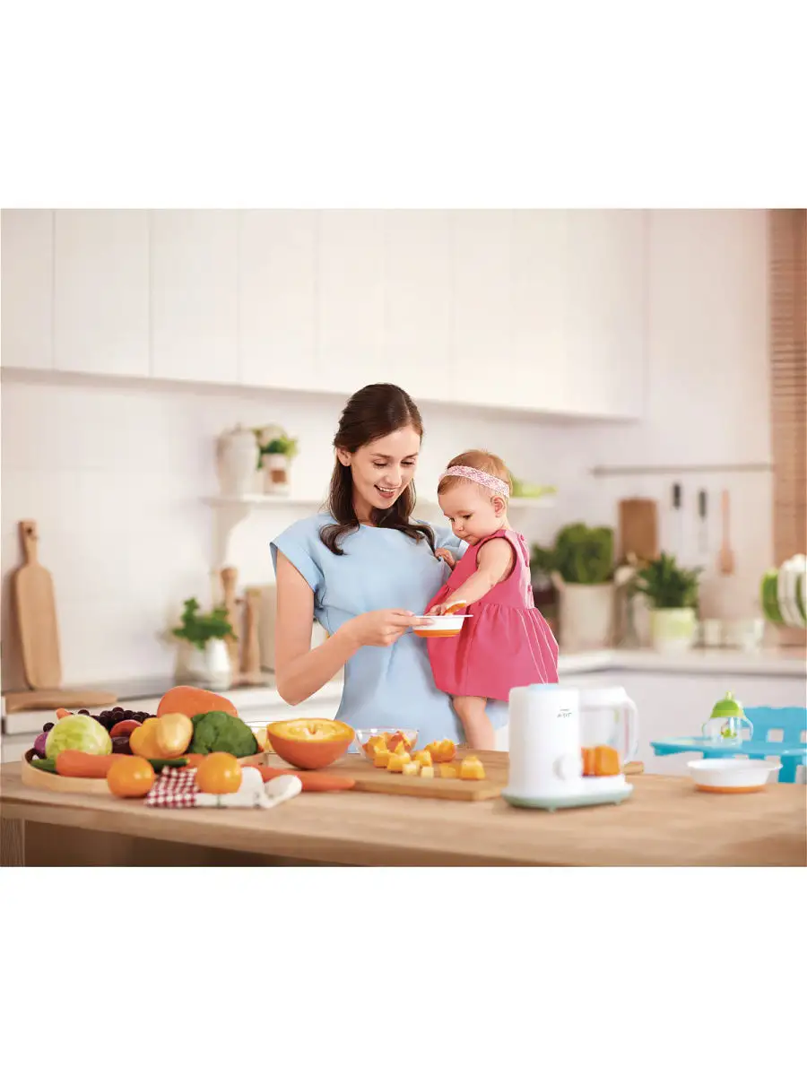 Пароварка-блендер Essential SCF862/02 Philips AVENT 4562771 купить в  интернет-магазине Wildberries