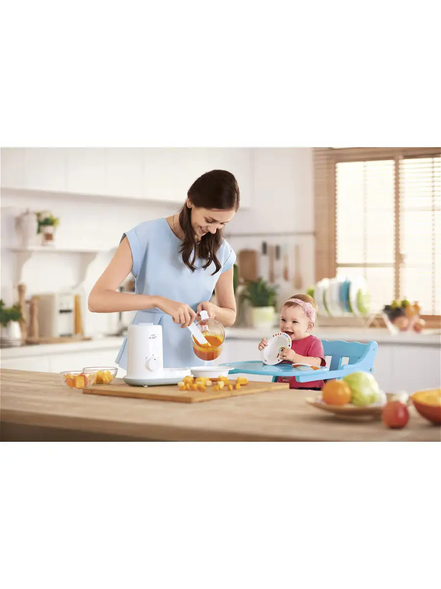 Пароварка-блендер Essential SCF862/02 Philips AVENT 4562771 купить в  интернет-магазине Wildberries