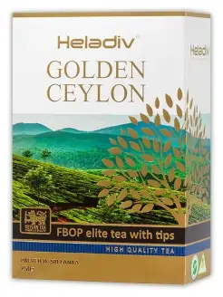 Чай Heladiv Golden Ceylon Fbop Elite Tea with Tips 250 гр Heladiv 4582087 купить за 529 ₽ в интернет-магазине Wildberries