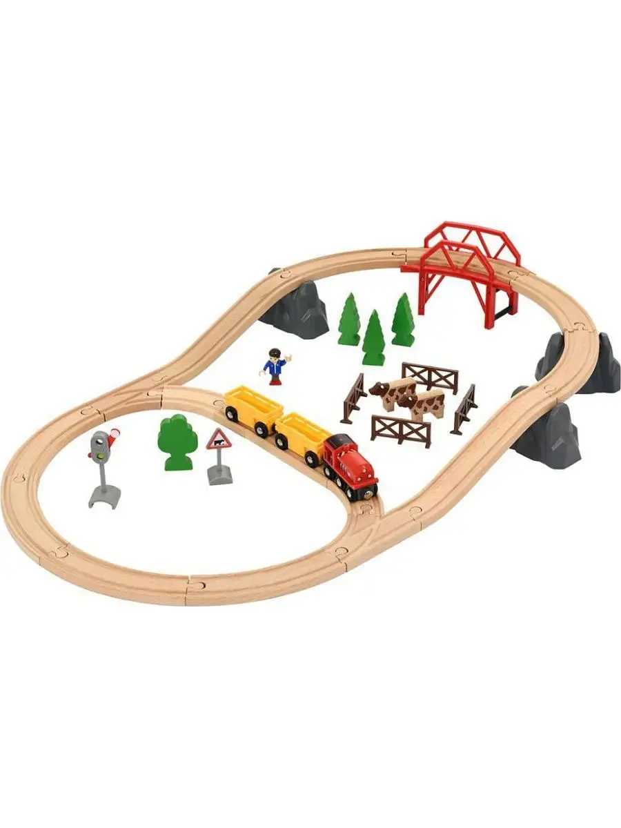 Brio countryside cheap railway set