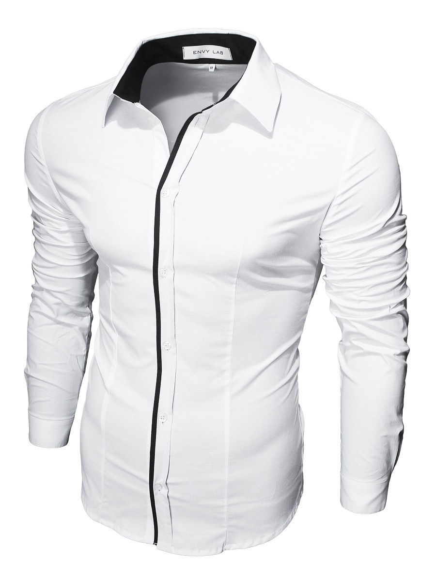 Мужская белая сорочка Envy Lab