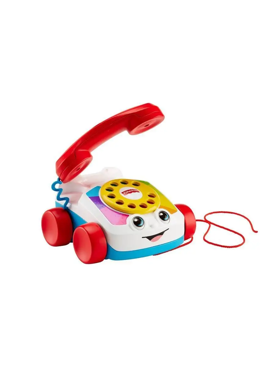 Игрушка развивающая для малышей Fisher-Price Телефон на колесах FGW66  FisherPrice 4709355 купить в интернет-магазине Wildberries