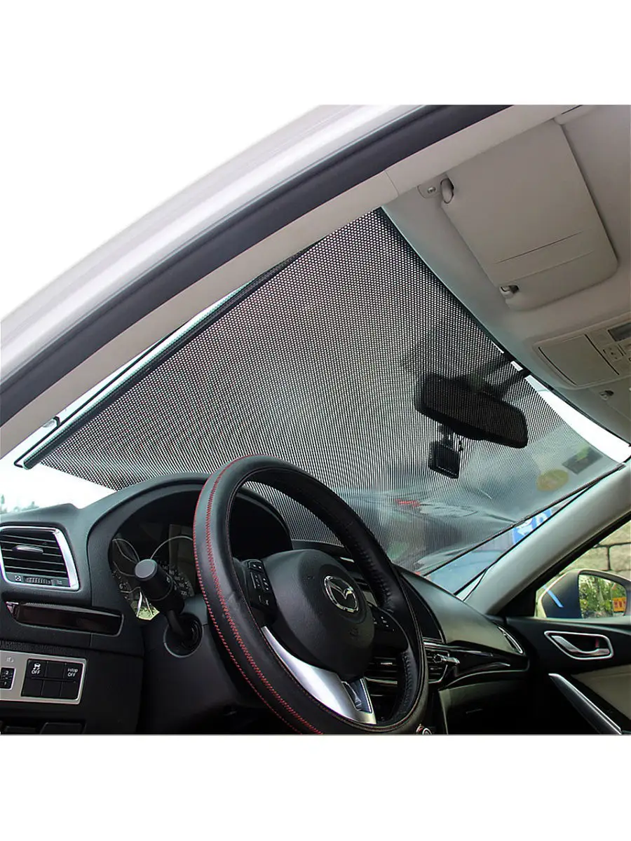 Москитная сетка на окна автомобиля (передние двери) 2шт.