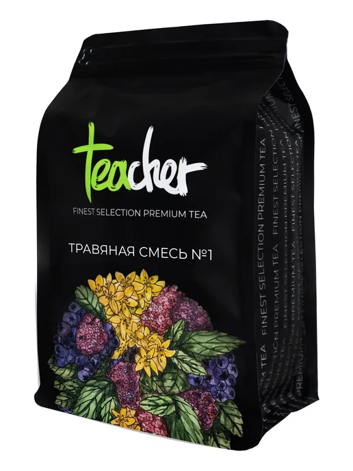 TEACHER Чайный напиток Травяная смесь №1 500 г фиточай для похудения, 500 г, фото 5
