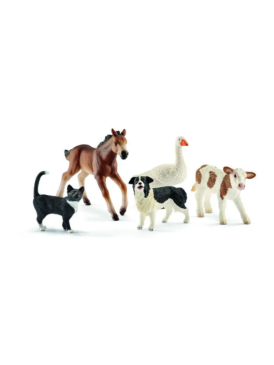 Животные фермы SCHLEICH 4813630 купить в интернет-магазине Wildberries