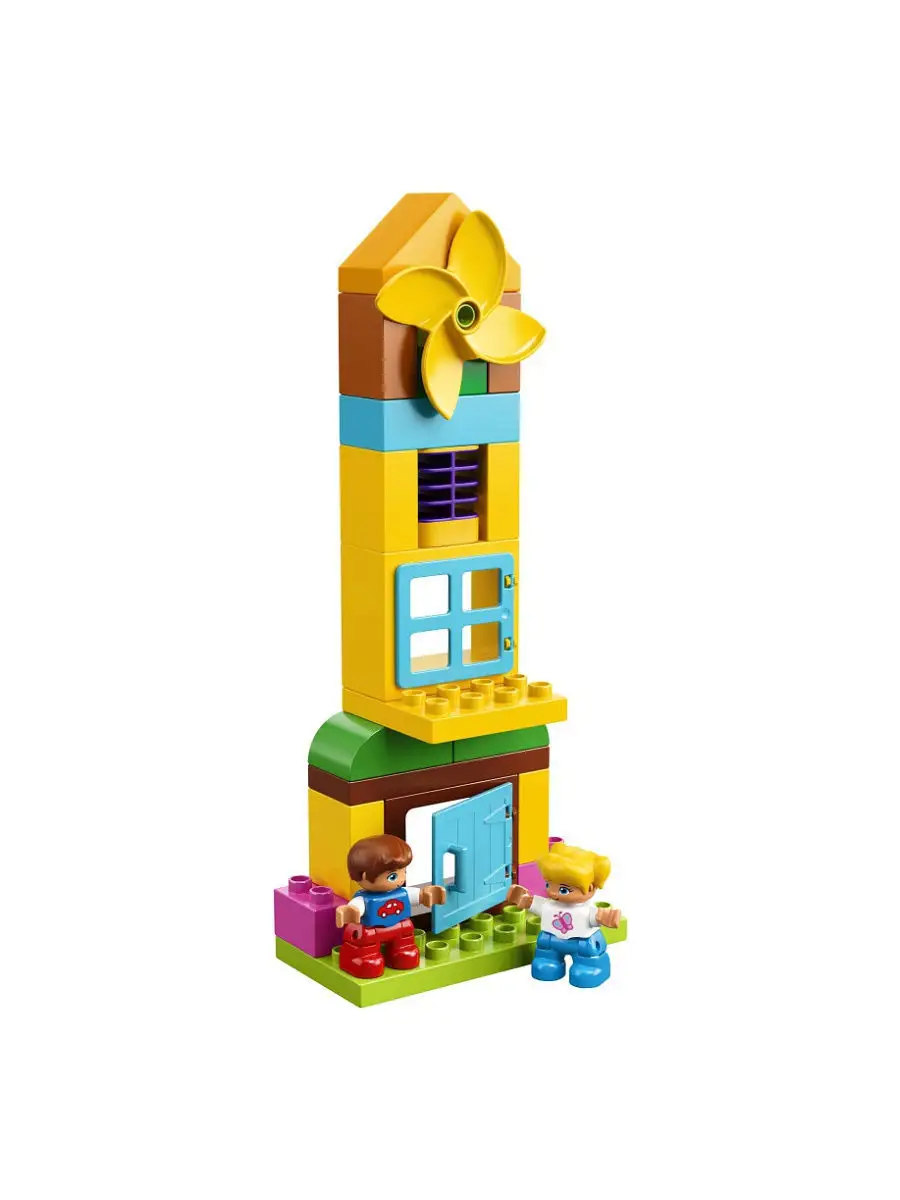 Конструктор LEGO DUPLO Creative Play 10864 Большая игровая площадка LEGO  4930157 купить в интернет-магазине Wildberries