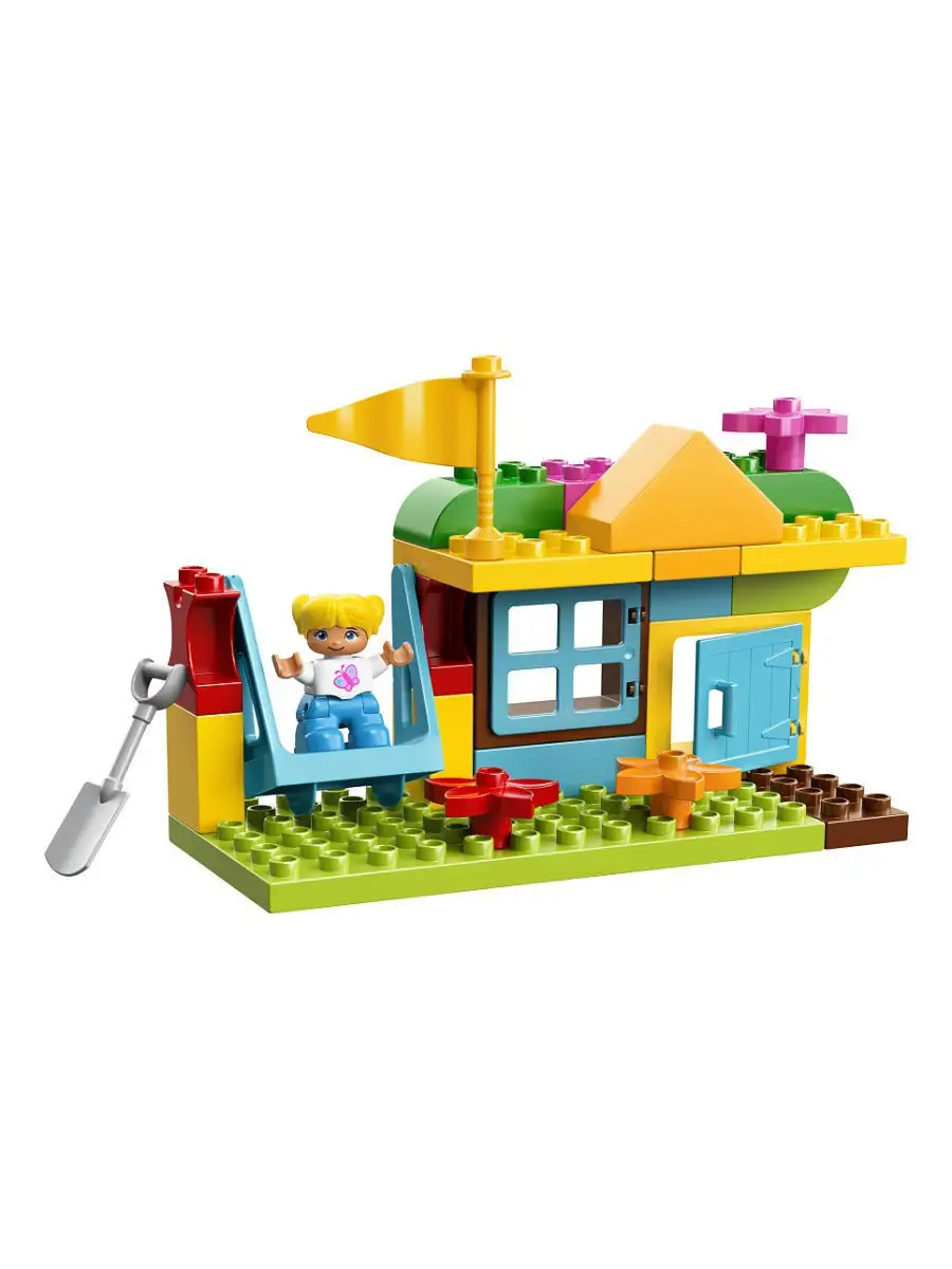 Конструктор LEGO DUPLO Creative Play 10864 Большая игровая площадка LEGO  4930157 купить в интернет-магазине Wildberries