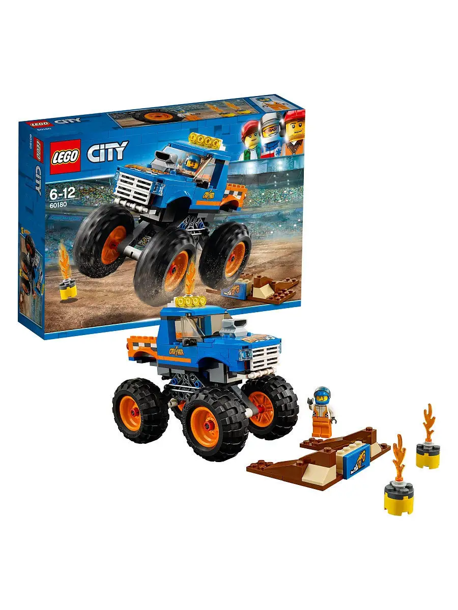 Lego 60180 city great vehicles monster truck on sale