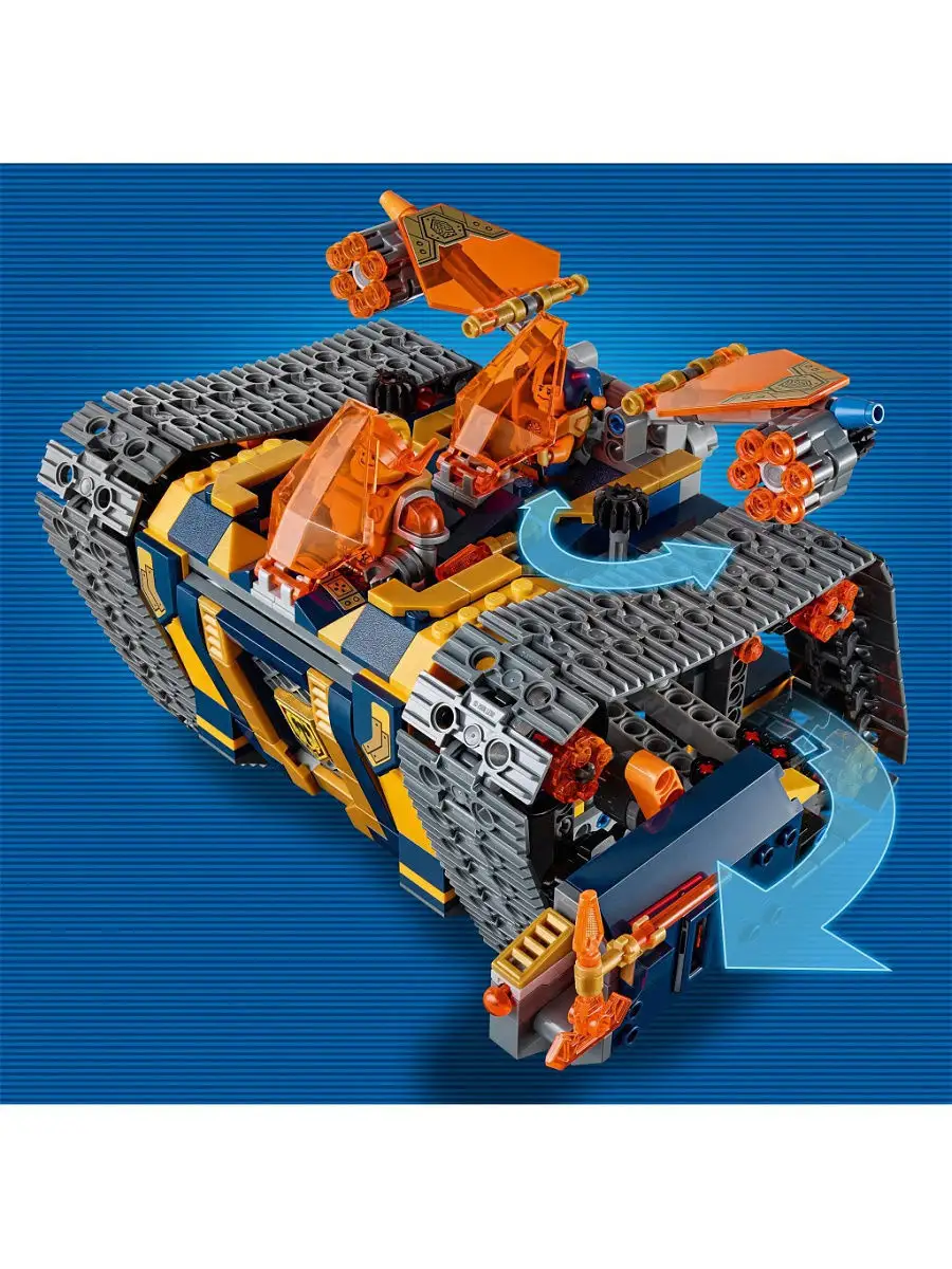 Конструктор LEGO Nexo Knights 72006 Мобильный арсенал Акселя LEGO 4930184  купить в интернет-магазине Wildberries