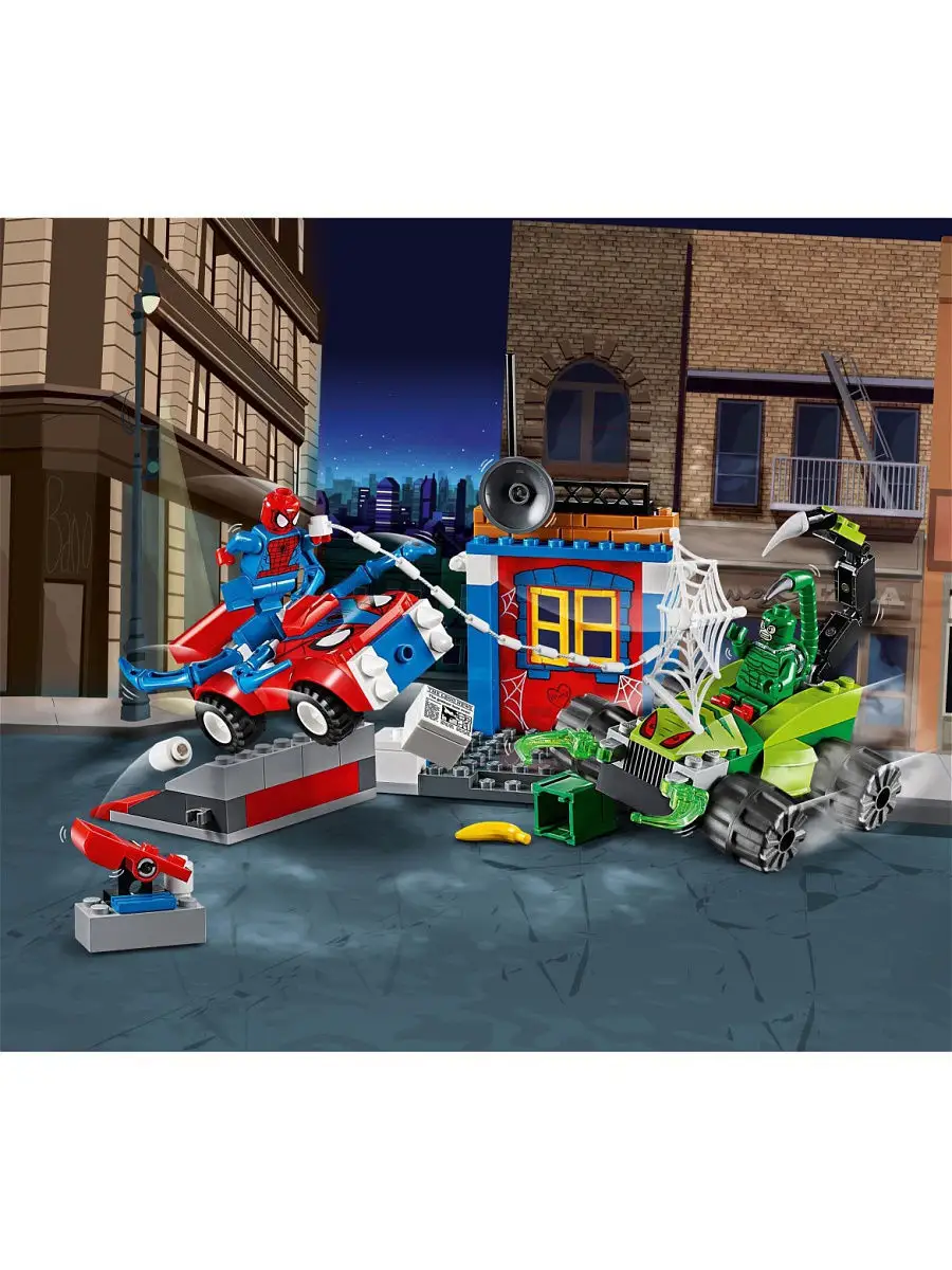 Lego Juniors 10754 Решающий бой Человека-паука против Скорпиона