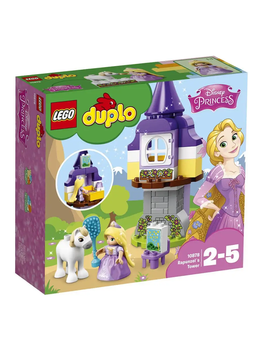 Конструктор LEGO DUPLO 10878 Башня Рапунцель LEGO 4979651 купить в  интернет-магазине Wildberries