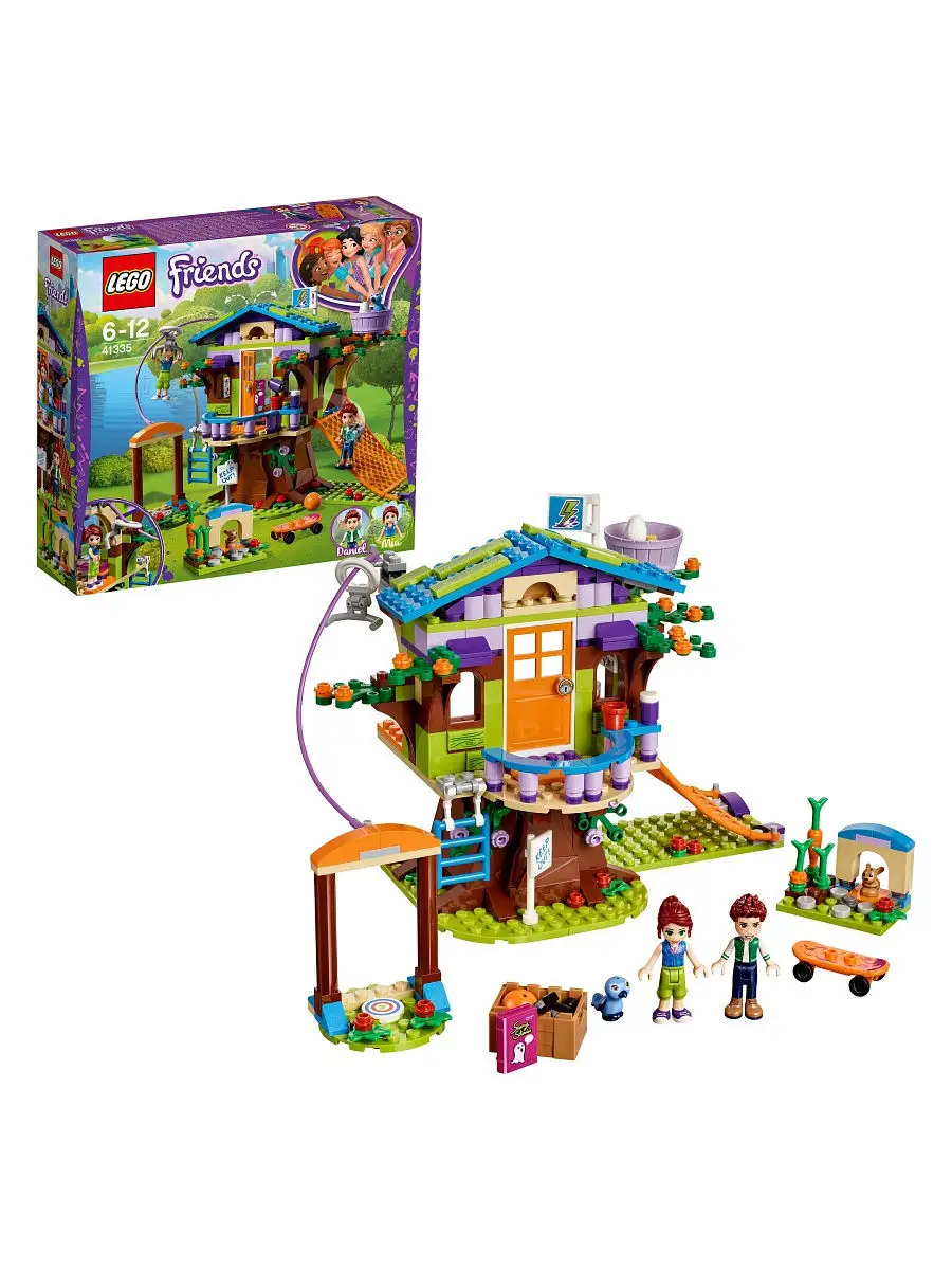 Конструктор LEGO Friends 41335 Домик Мии на дереве/сюжетная игрушка сказка,  яркий LEGO 4979674 купить в интернет-магазине Wildberries