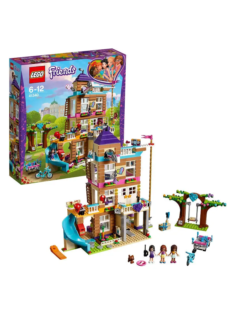 Конструктор LEGO Friends 41340 Дом дружбы LEGO 4979678 купить в  интернет-магазине Wildberries