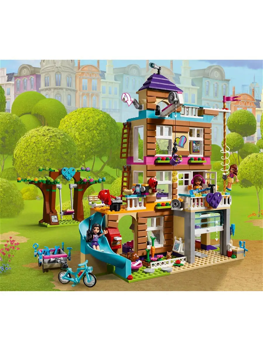 Конструктор LEGO Friends 41340 Дом дружбы LEGO 4979678 купить в  интернет-магазине Wildberries